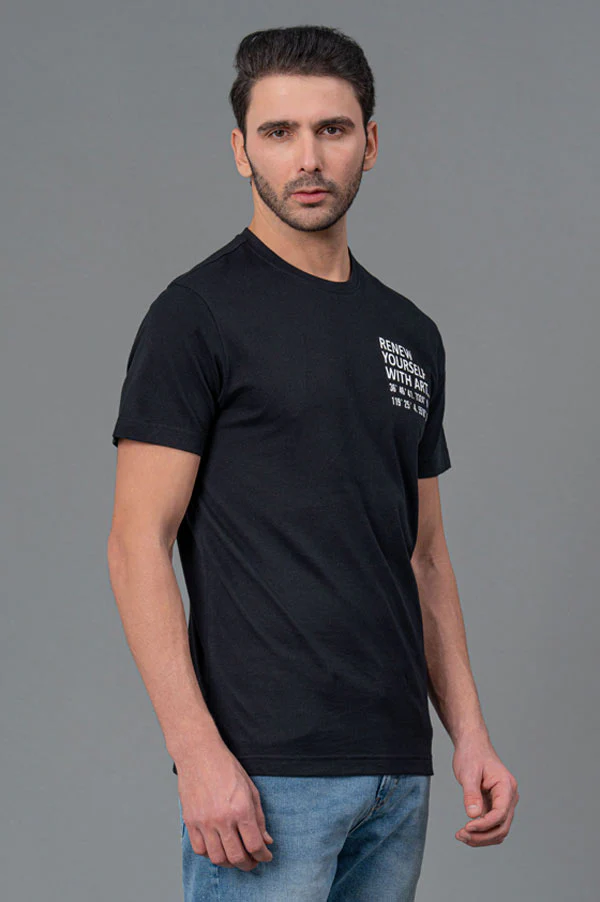 Men's Round Neck T-Shirt - Image 2