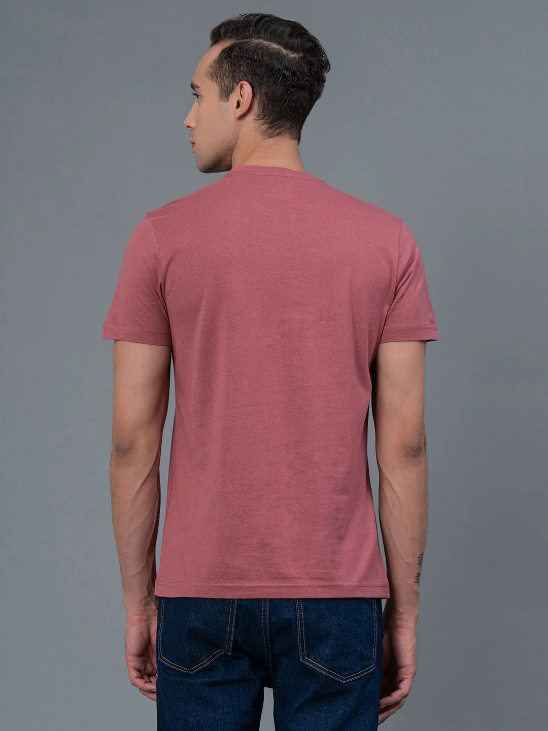 Men's Round NeckT-Shirt - Image 3