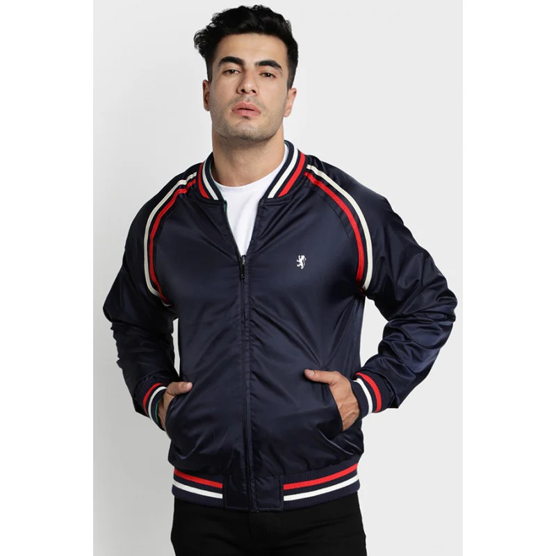 Navy Green Reversible Men's Jacket