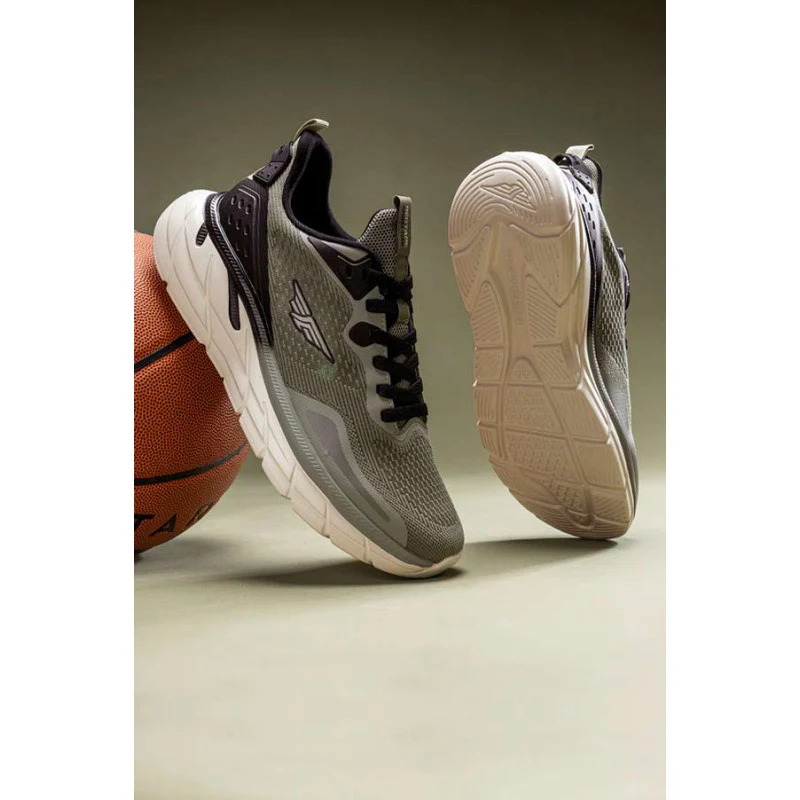 Olive Sports Shoes for Men's- Lace-Up Shoes, Perfect Walking & Running Shoes for Men