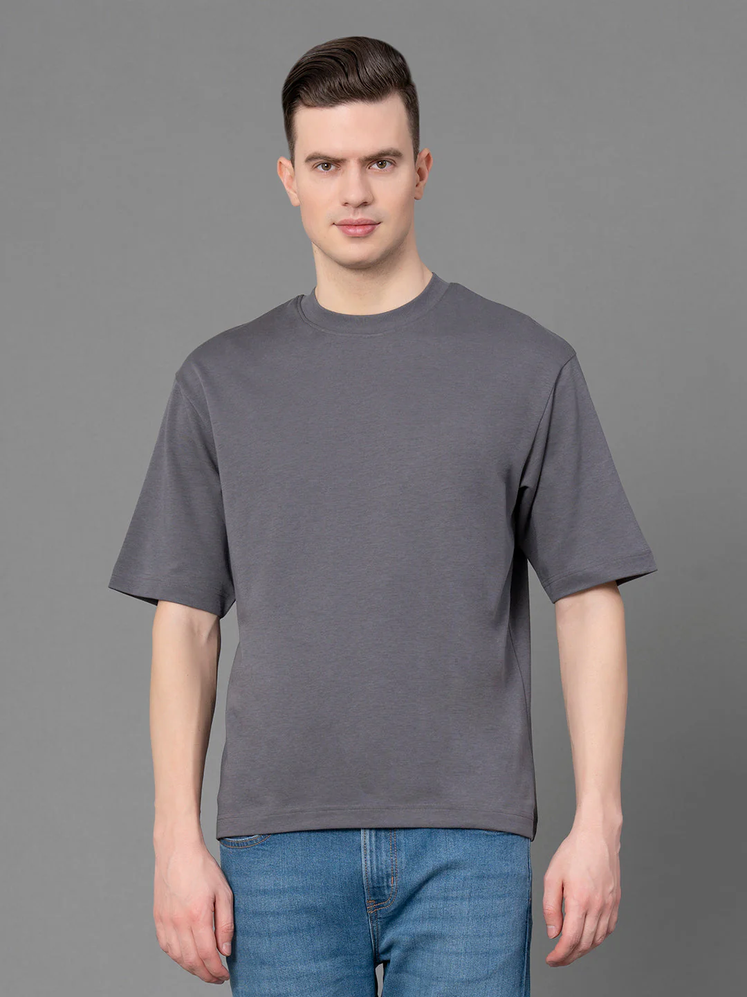 Oversized Round Neck T-Shirt for Men