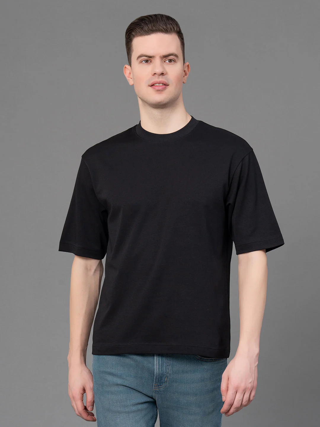 Oversized Round Neck T-Shirt for Men