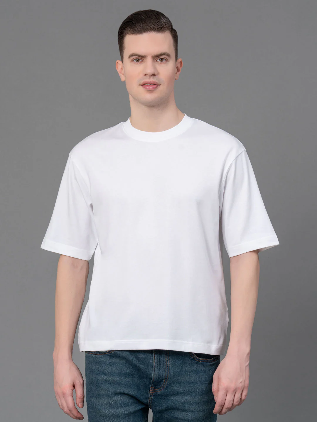 Oversized Round Neck T-Shirt for Men
