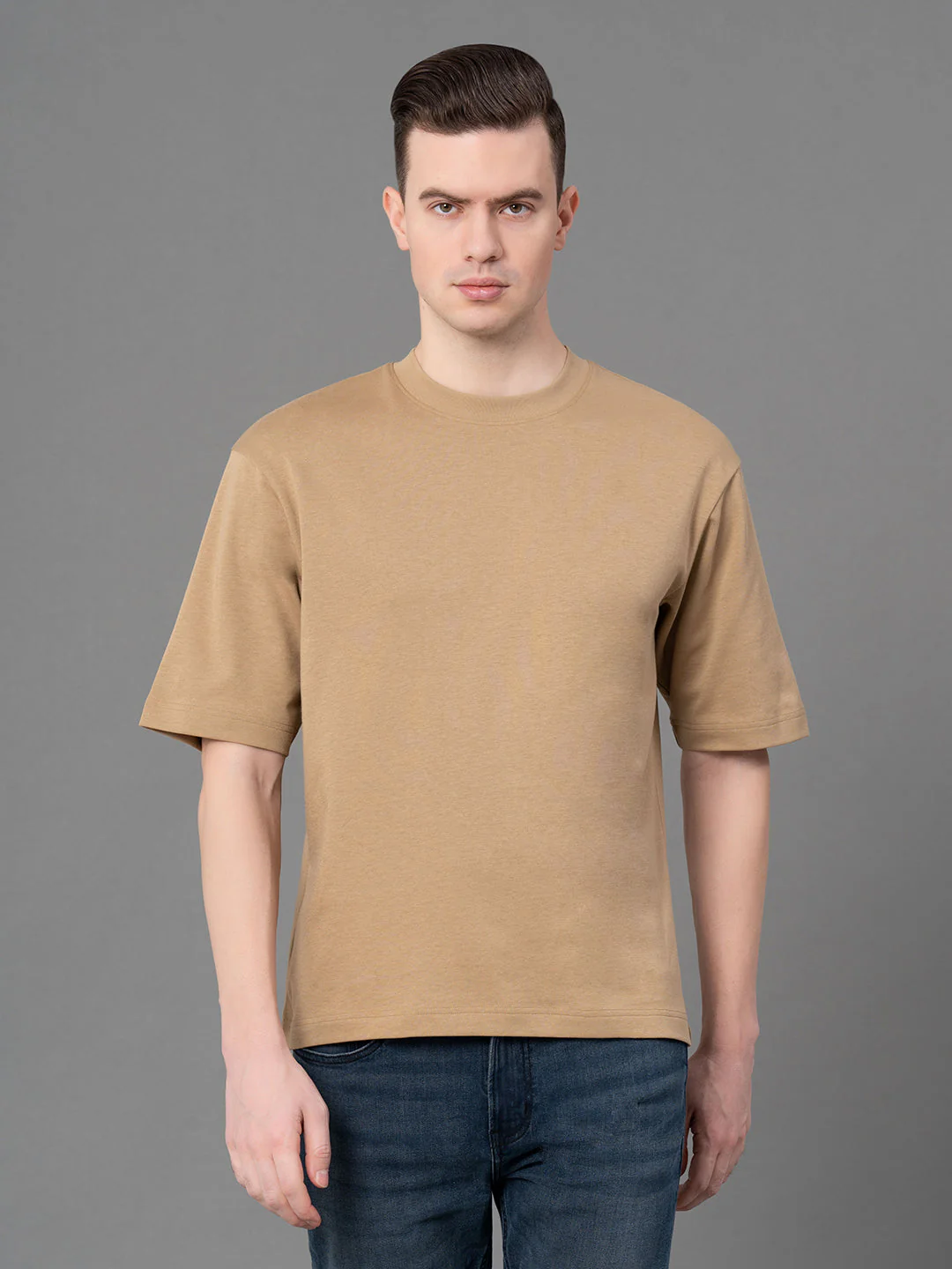 Oversized Round Neck T-Shirt for Men
