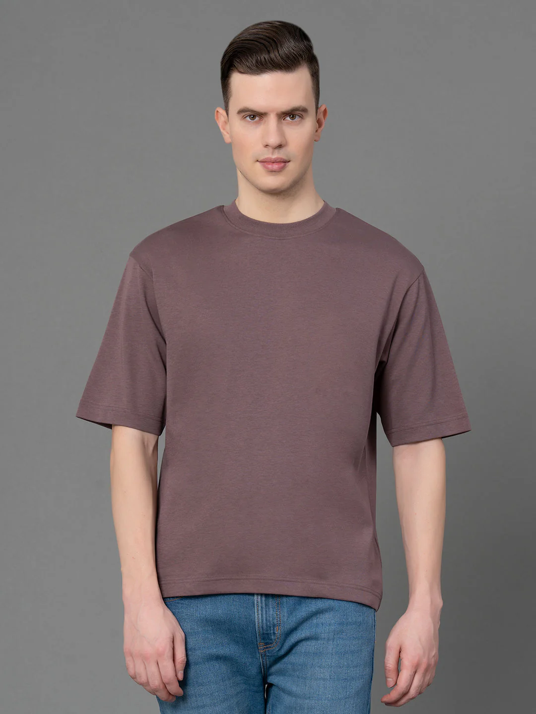 Oversized Round Neck T-Shirt for Men