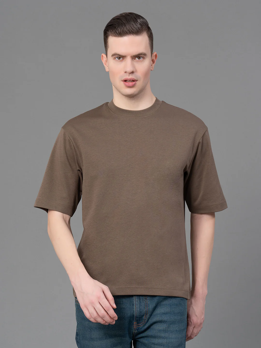 Oversized Round Neck T-Shirt for Men