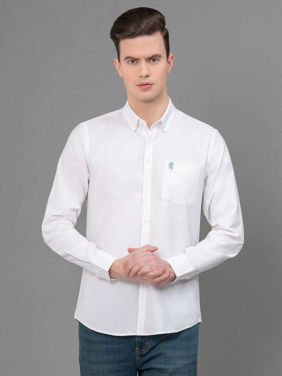 White Oxford Shirt for Men