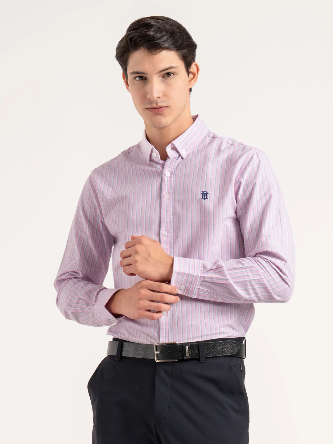 Oxford Striped Shirt for Men