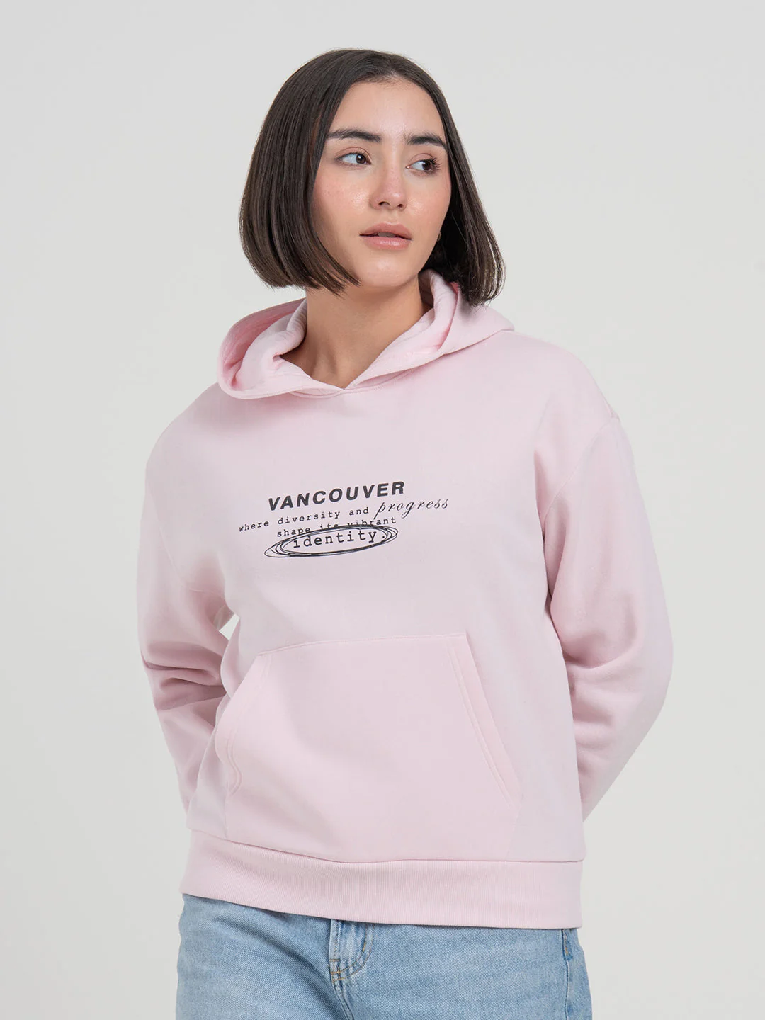 Pastel Pink Hoodies for Women | Graphic Hoodie for Everyday Style - Image 3