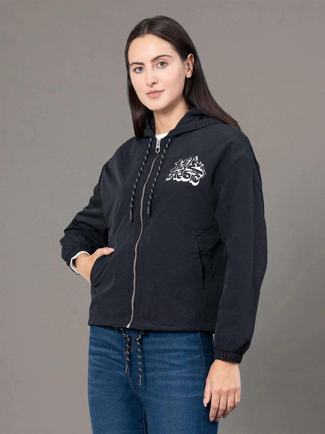 Printed Windcheater for Women - Image 2