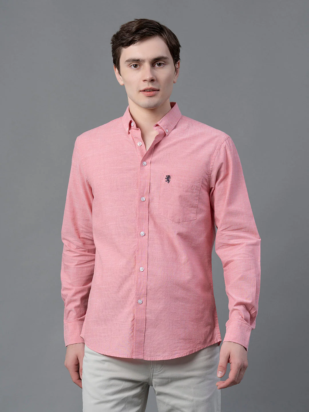 Pure Cotton Solid Shirt for Men