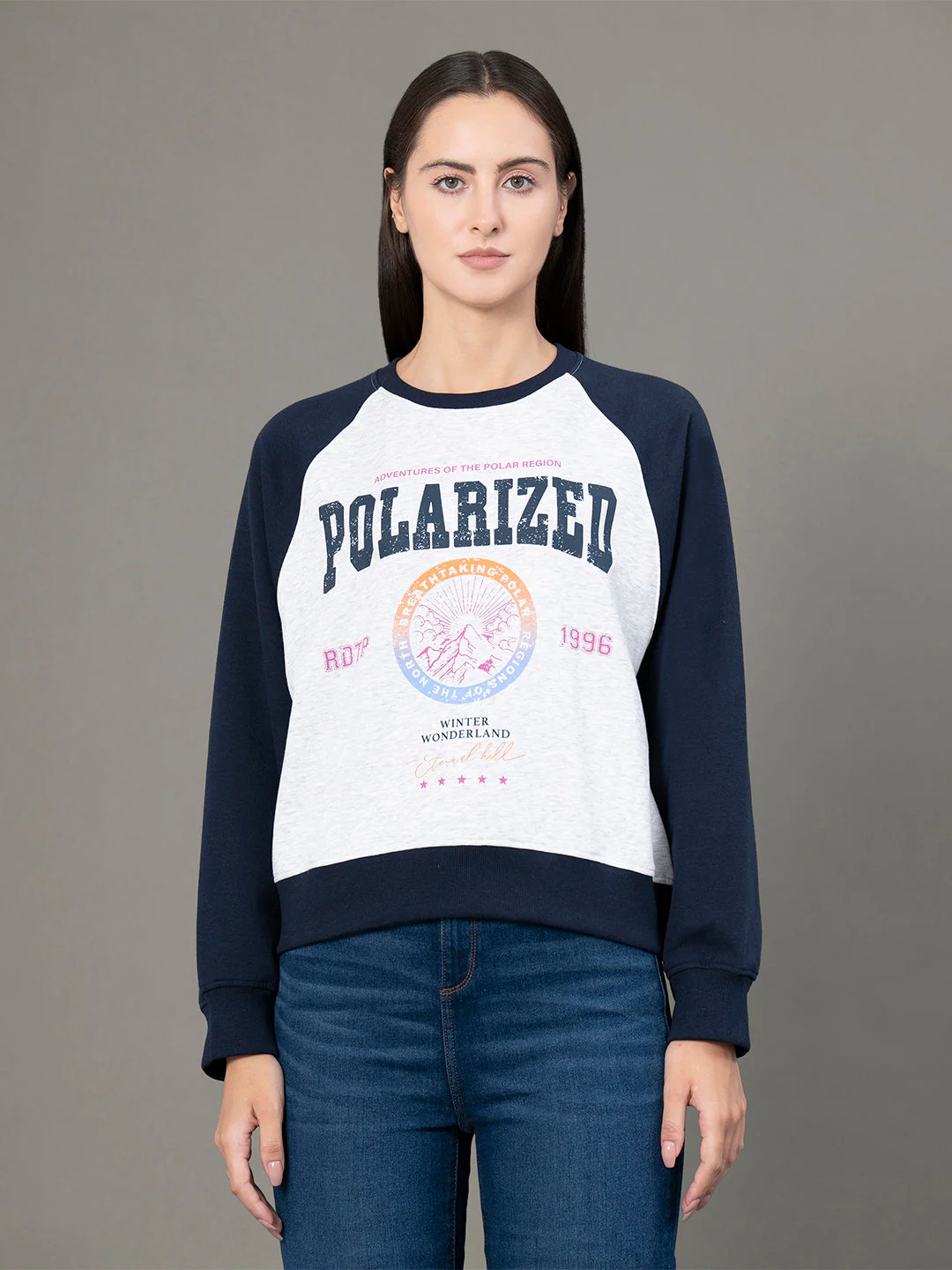 Raglan Sleeves Sweatshirt for Women