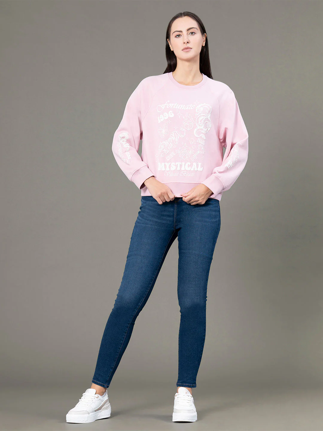 Raglan Sleeves Sweatshirt for Women - Image 5