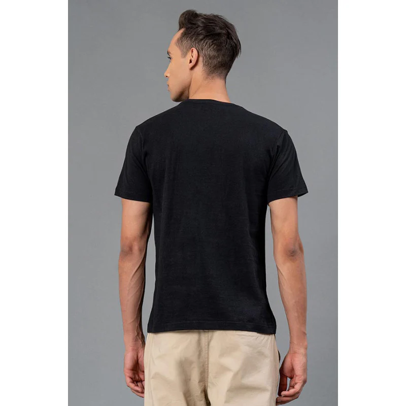 Round Neck Men's Cotton T-Shirt - Image 3