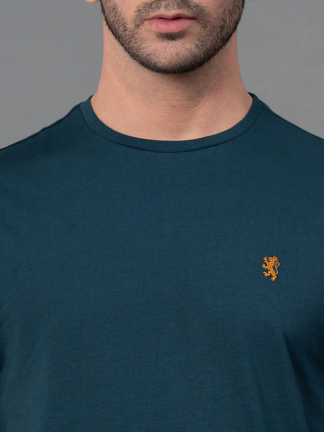 Round Neck Mens T-Shirt - Image 5