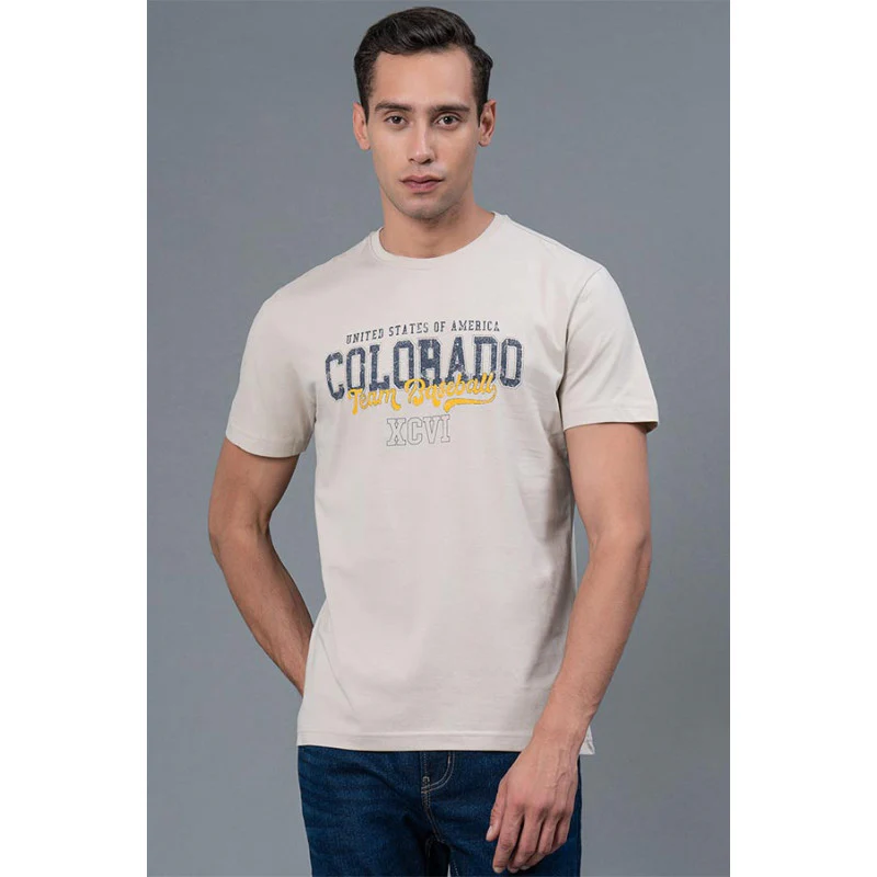 Round Neck Men's T-Shirt