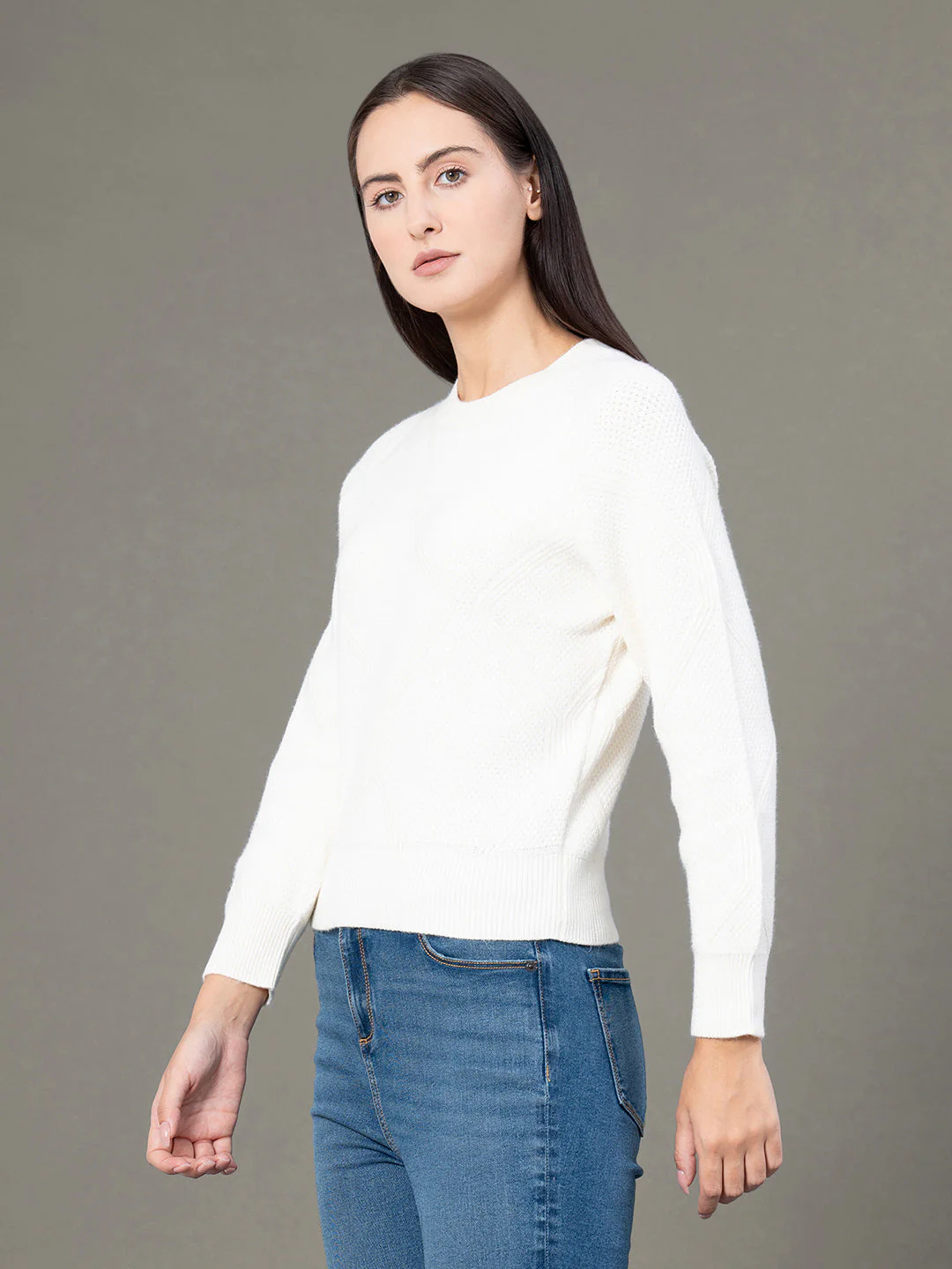Round Neck Sweater for Women - Image 2