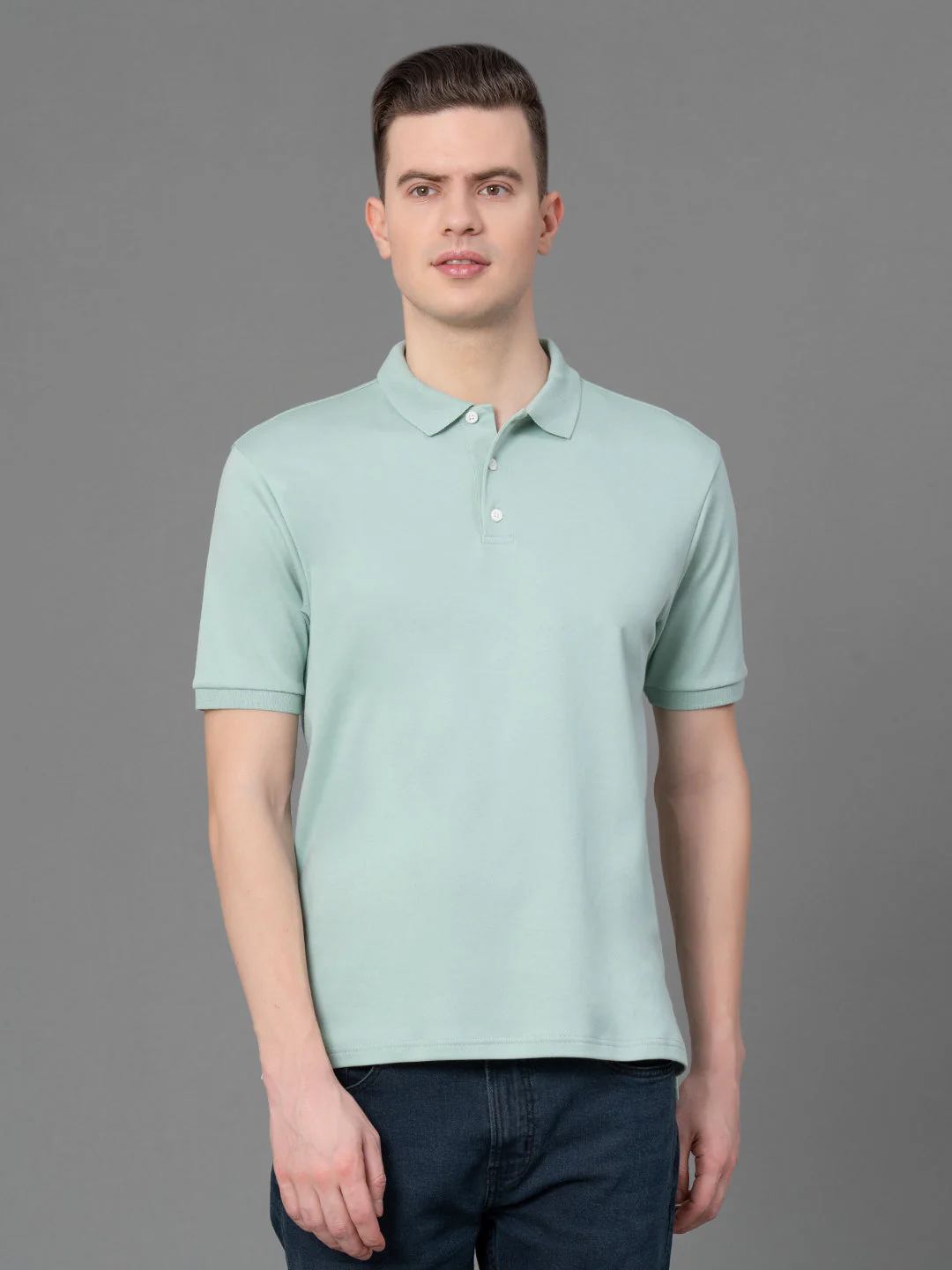 Satin Polo T-Shirt for Men