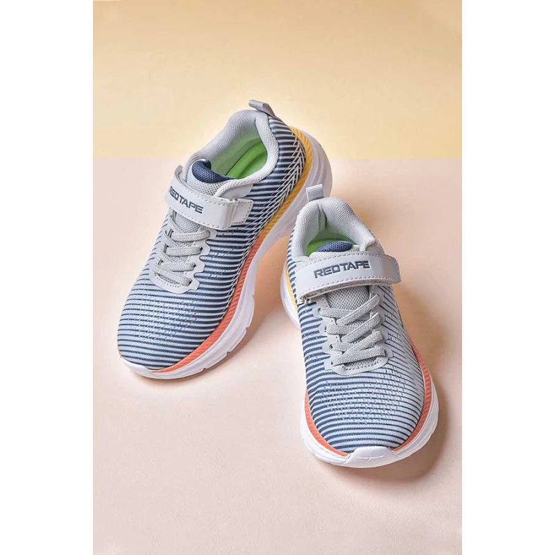 Unisex Kids Grey Sports Shoes