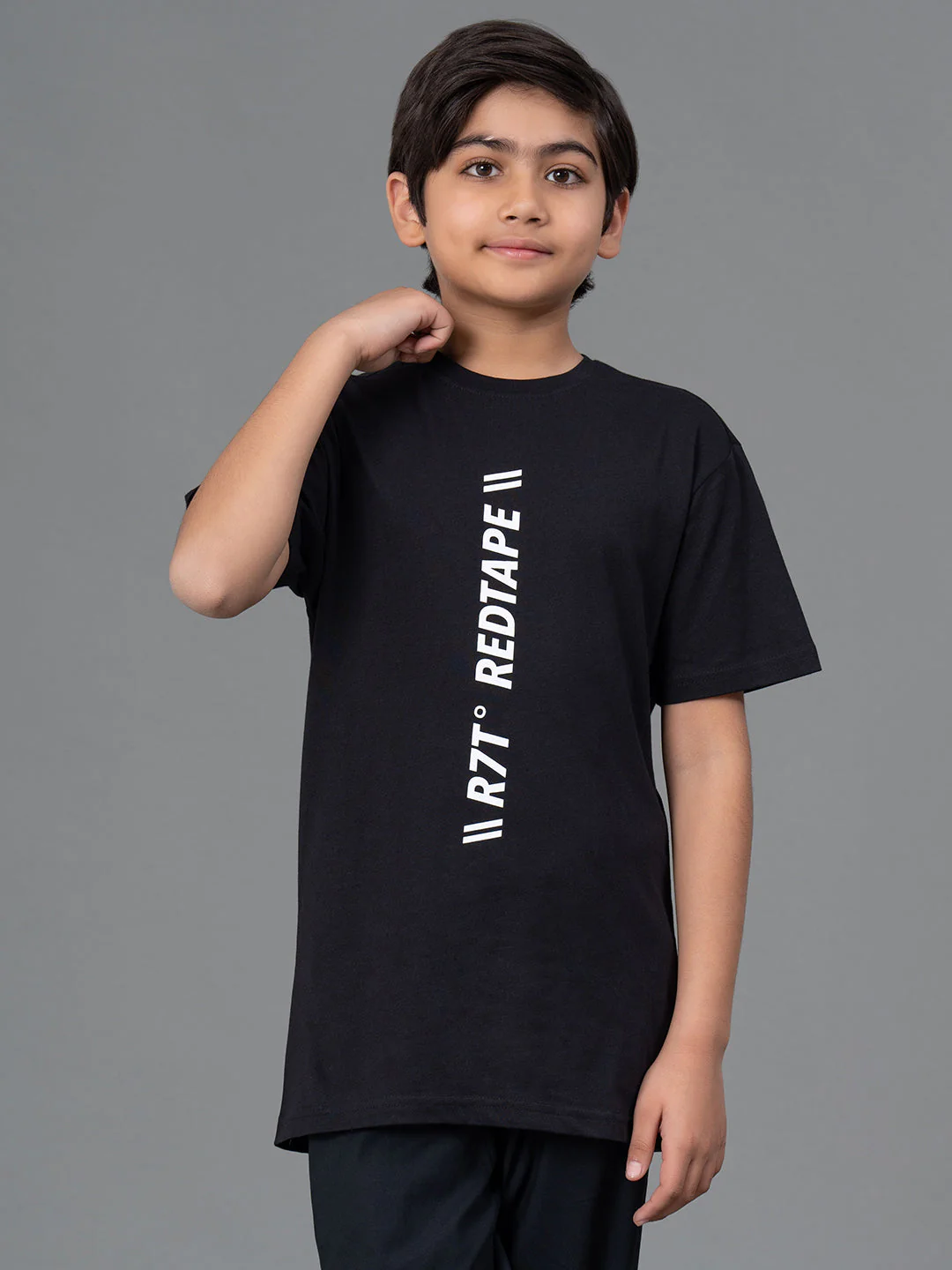 Kids Unisex T-Shirt- Best in Comfort| Cotton| Black Color