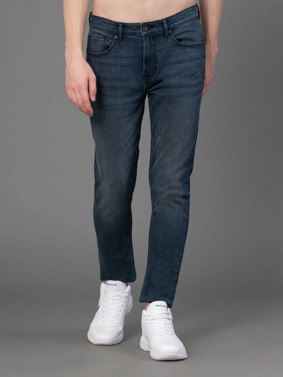Vintage Light Indigo Jeans for Men