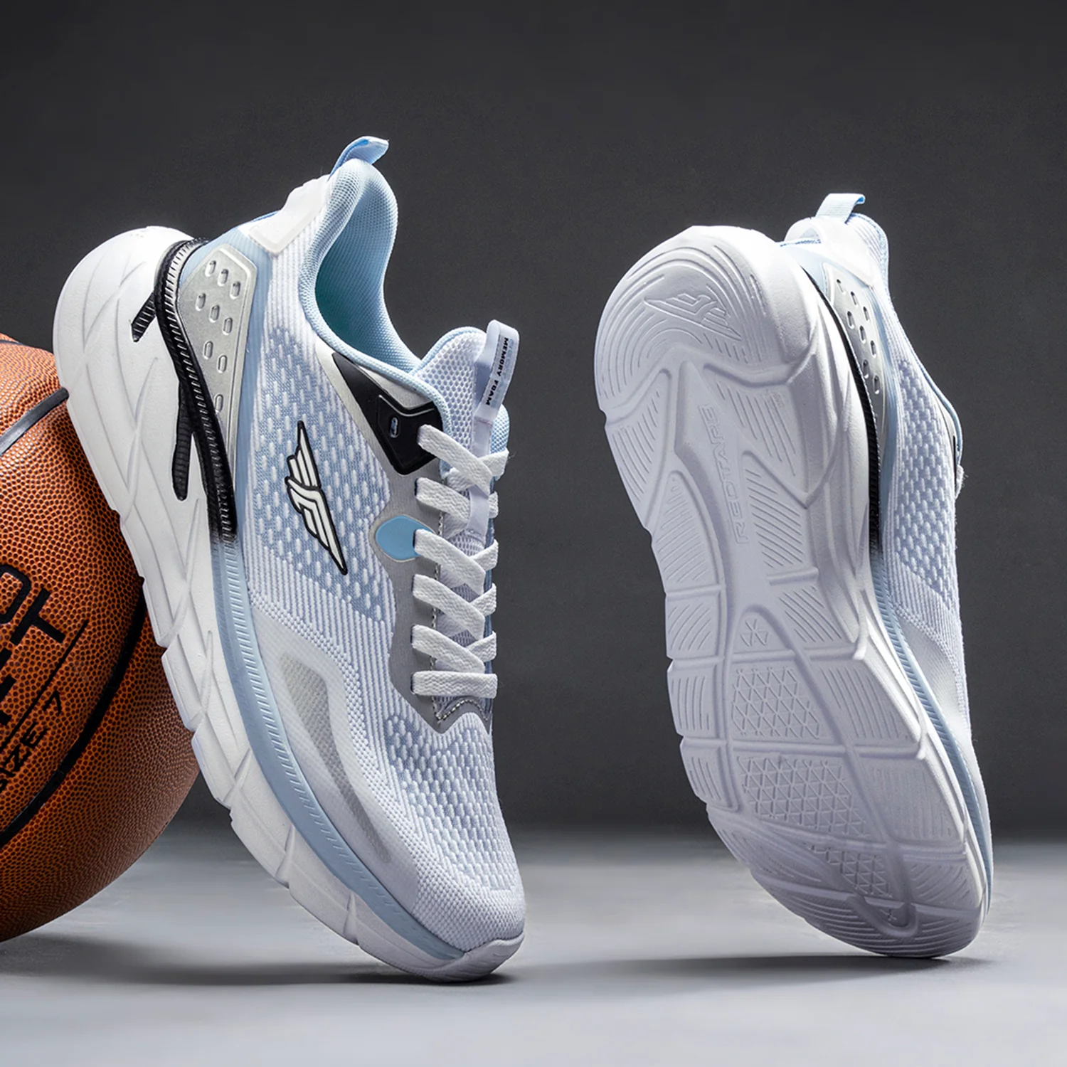 White Sports Shoes for Men - Image 5