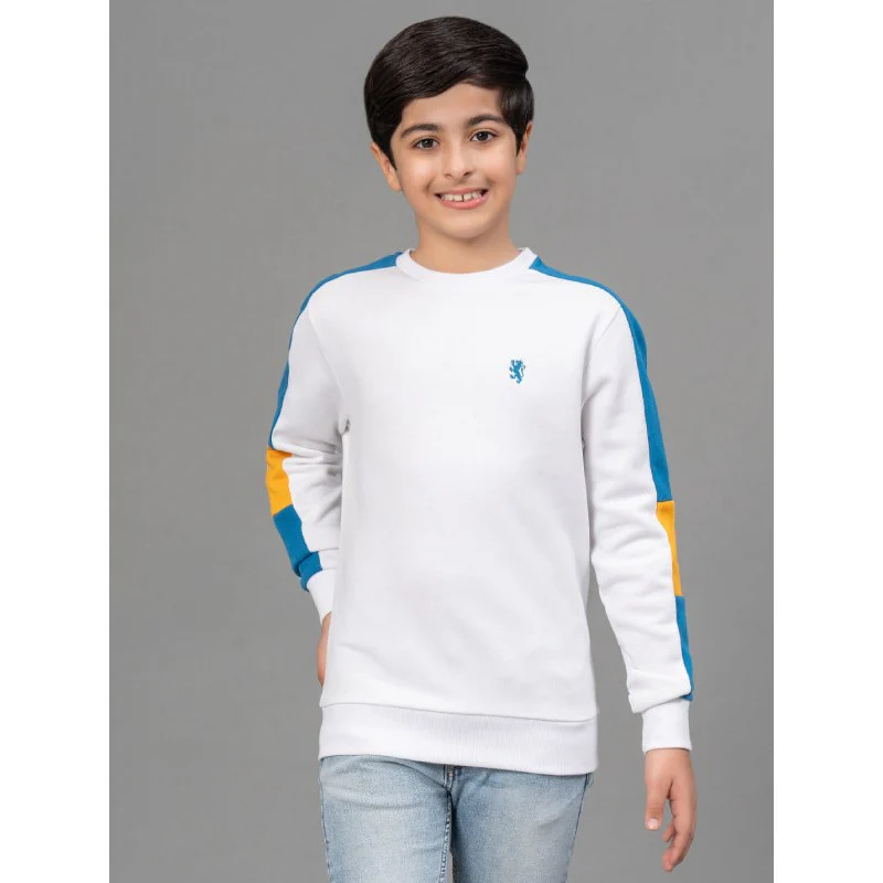 White Sweatshirt for Boys
