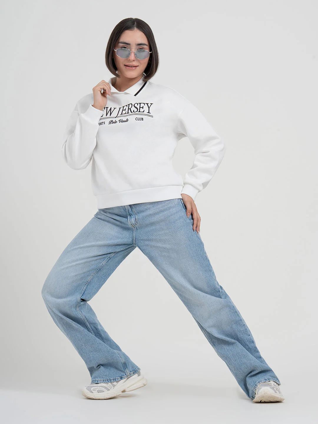 White Sweatshirt for Women | For Refined Daily Winter Wear