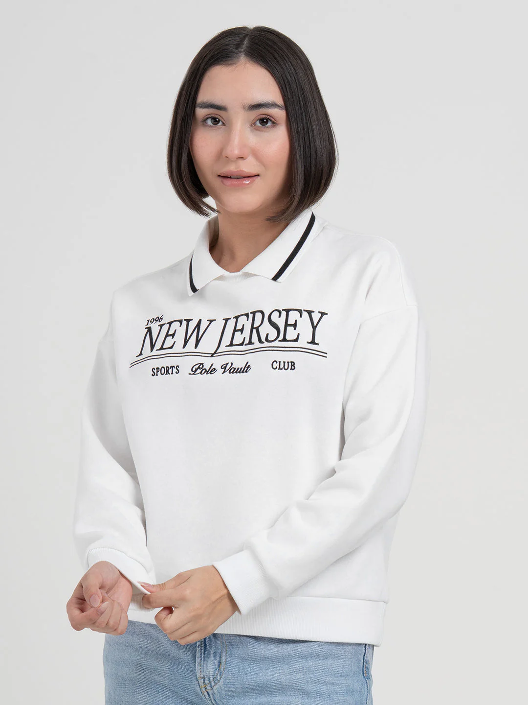 White Sweatshirt for Women | For Refined Daily Winter Wear - Image 3