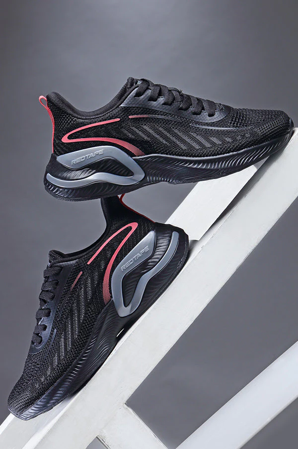 Women Black Walking Shoes