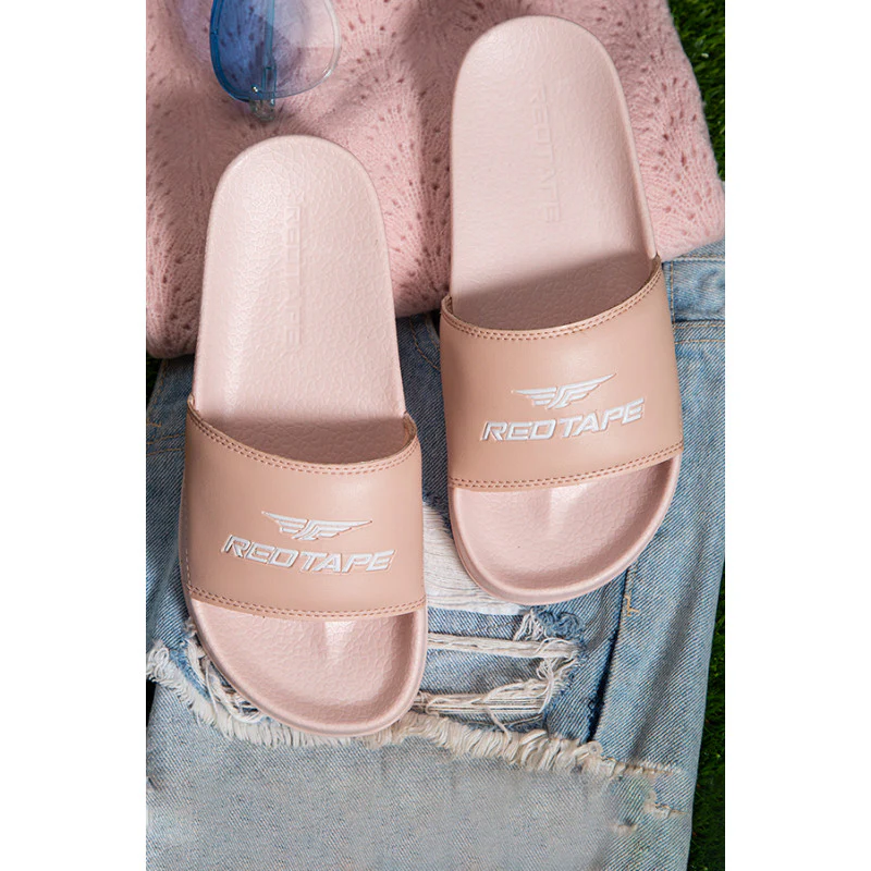 Women's Pink Sliders