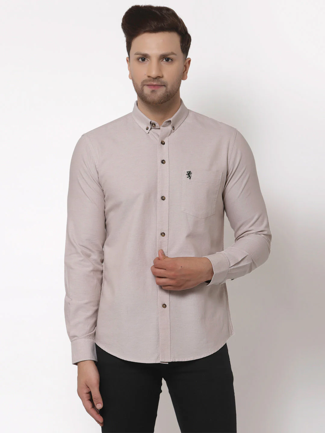 Regular Fit Cotton Shirt for Men