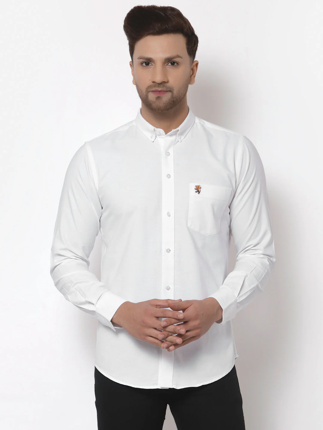 Regular Fit Cotton Shirt for Men