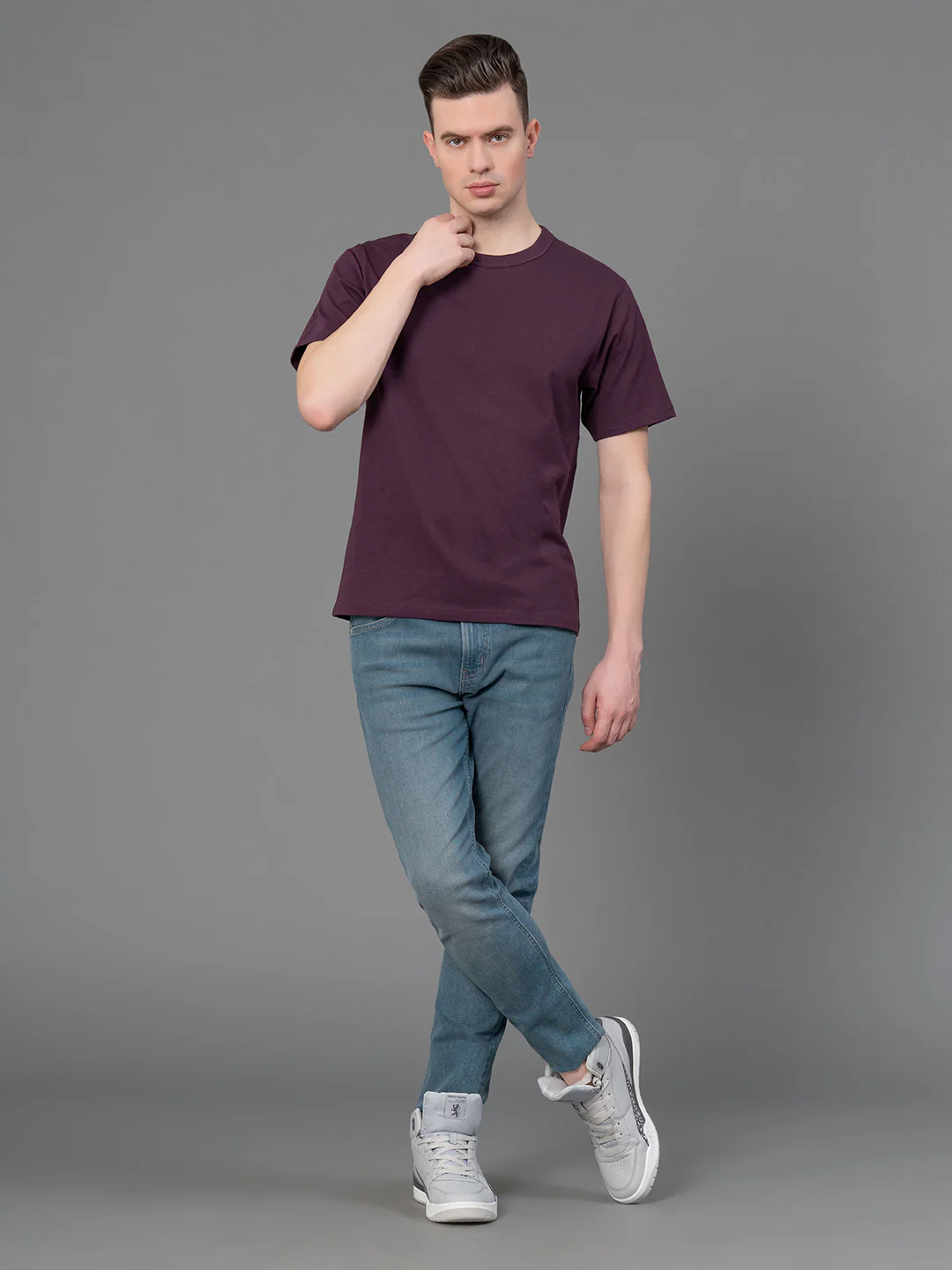 Round Neck T-Shirt for Men - Image 5