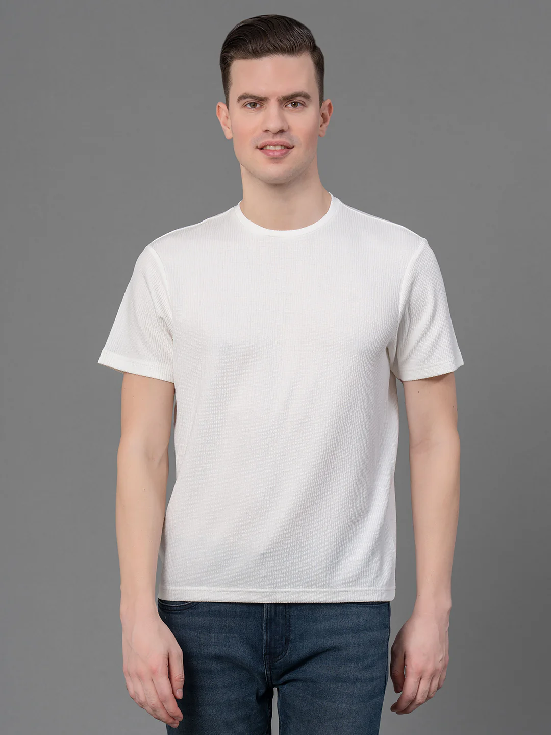 Round Neck T-shirt for Men | Durable & Comfortable