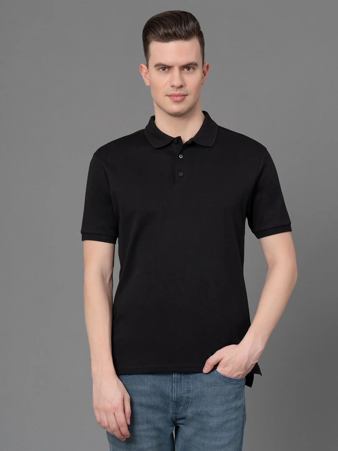 Satin Polo T-Shirt for Men