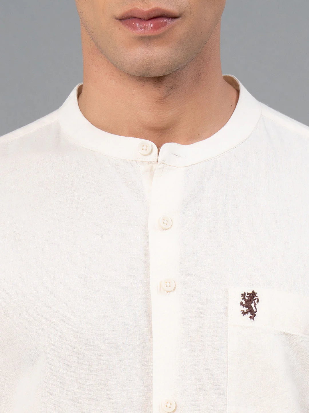 Solid Full Sleeve Shirt for Men - Image 4