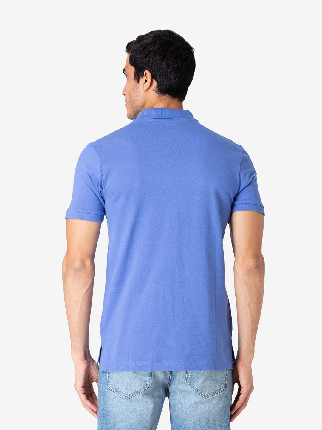 Solid Polo T-Shirt for Men - Image 3