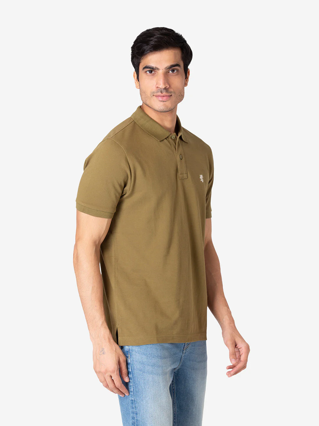 Solid Polo T-Shirt for Men - Image 2