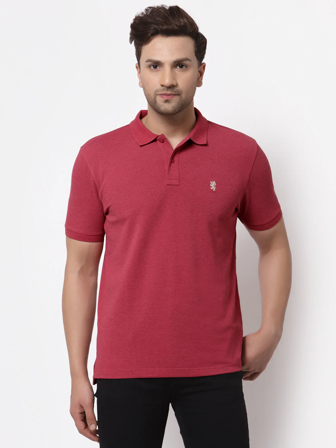 Solid Polo T-Shirt for Men