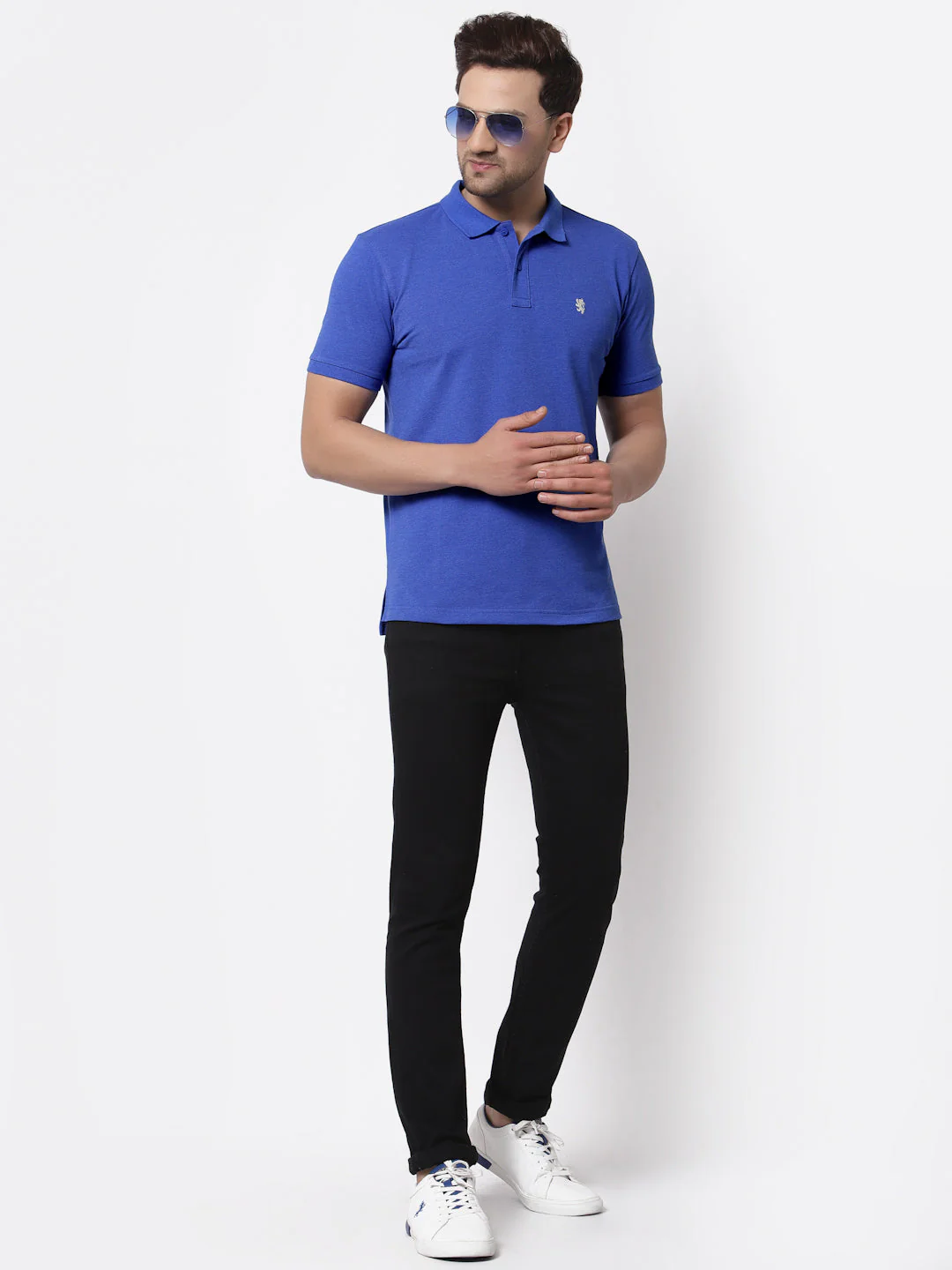 Solid Polo T-Shirt for Men - Image 5