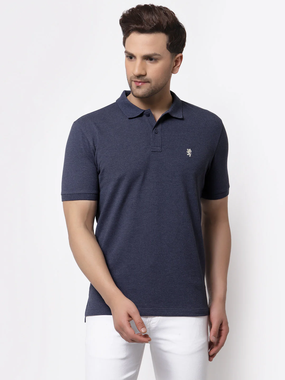 Solid Polo T-Shirt for Men
