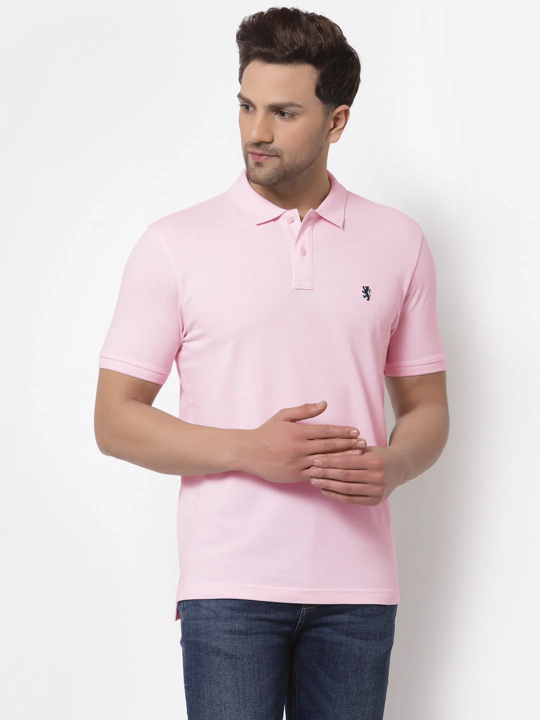 Solid Polo T-Shirt for Men
