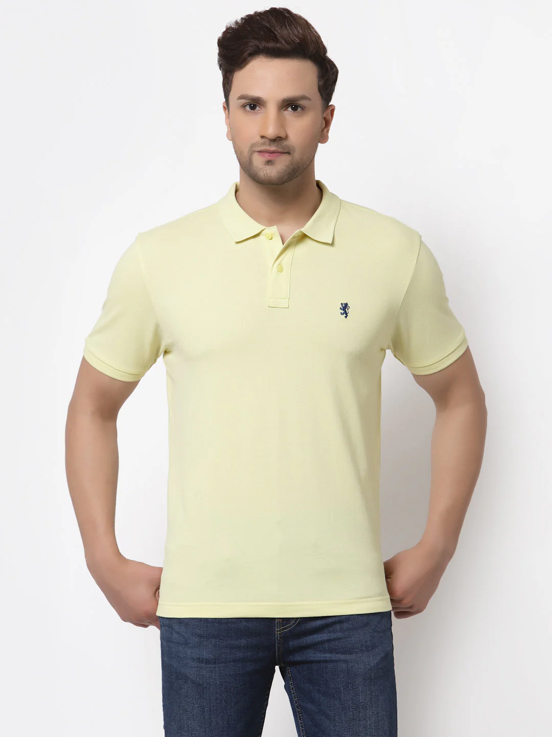 Solid Polo T-Shirt for Men
