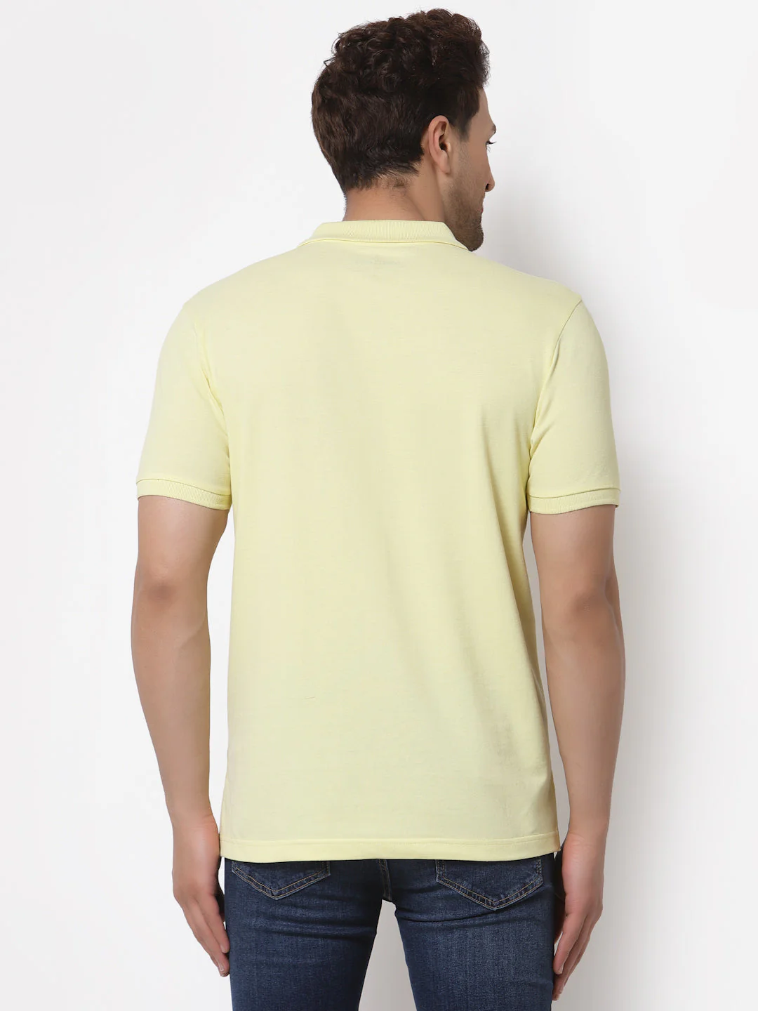 Solid Polo T-Shirt for Men - Image 3