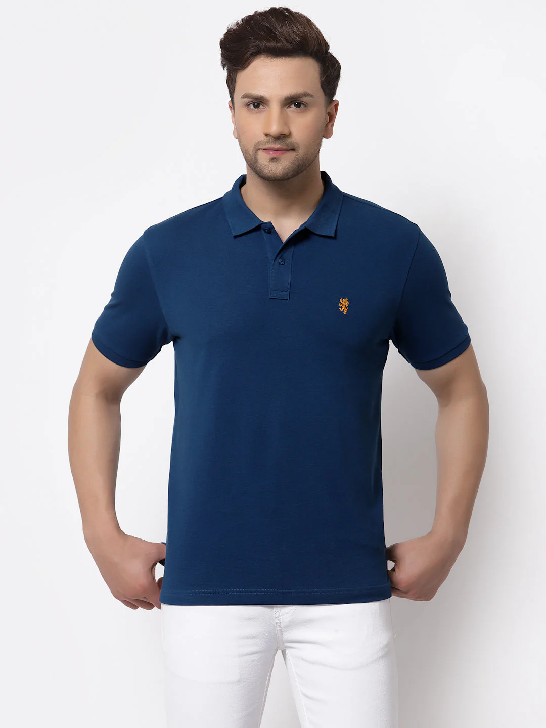 Solid Polo T-Shirt for Men