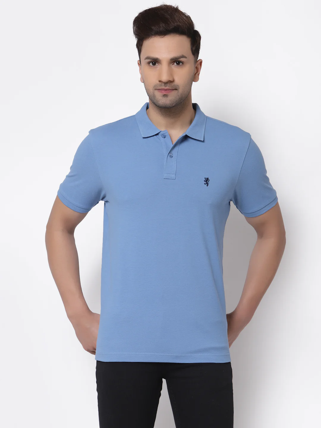 Solid Polo T-Shirt for Men