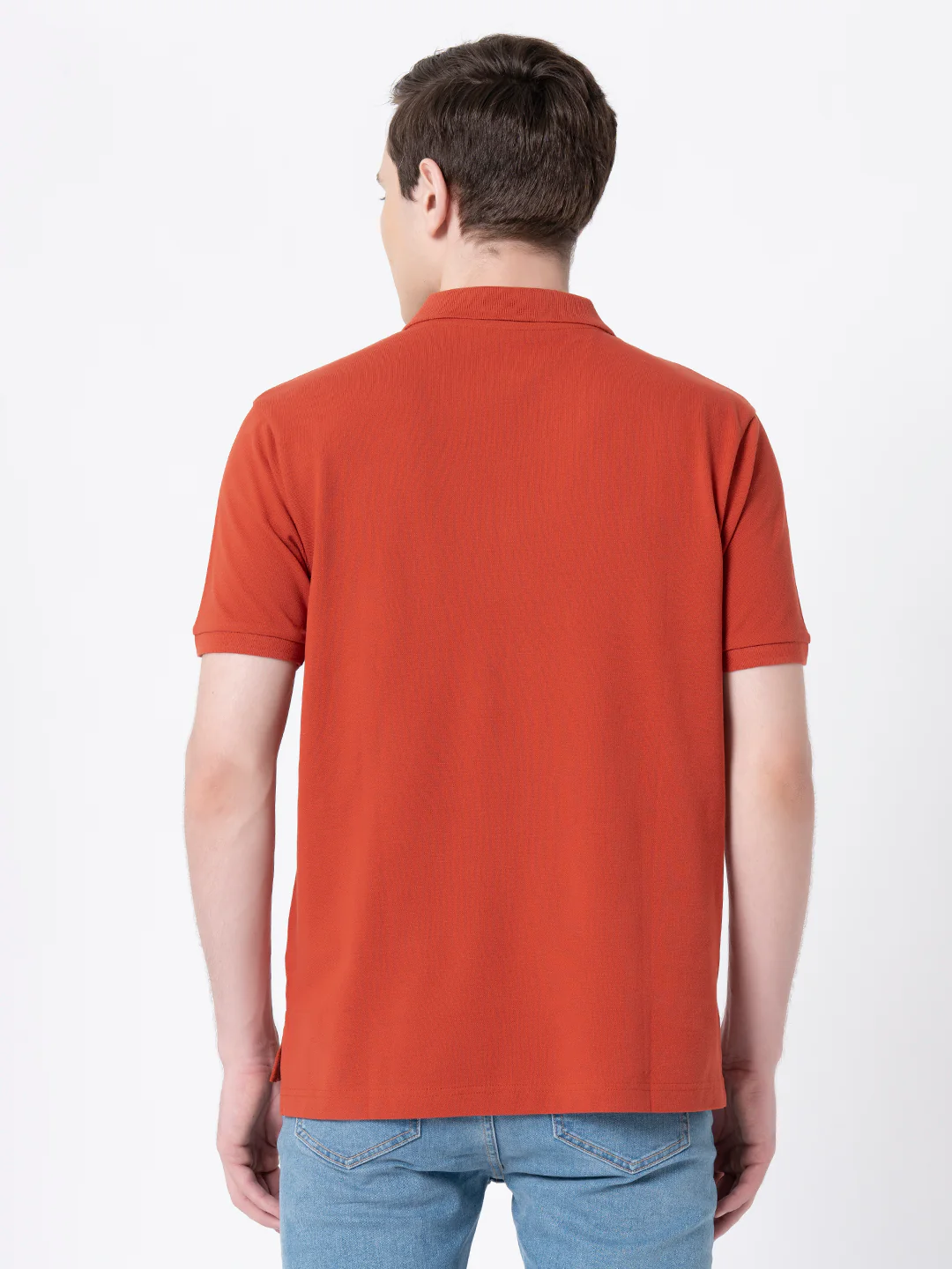 Solid Polo T-Shirt for Men - Image 3