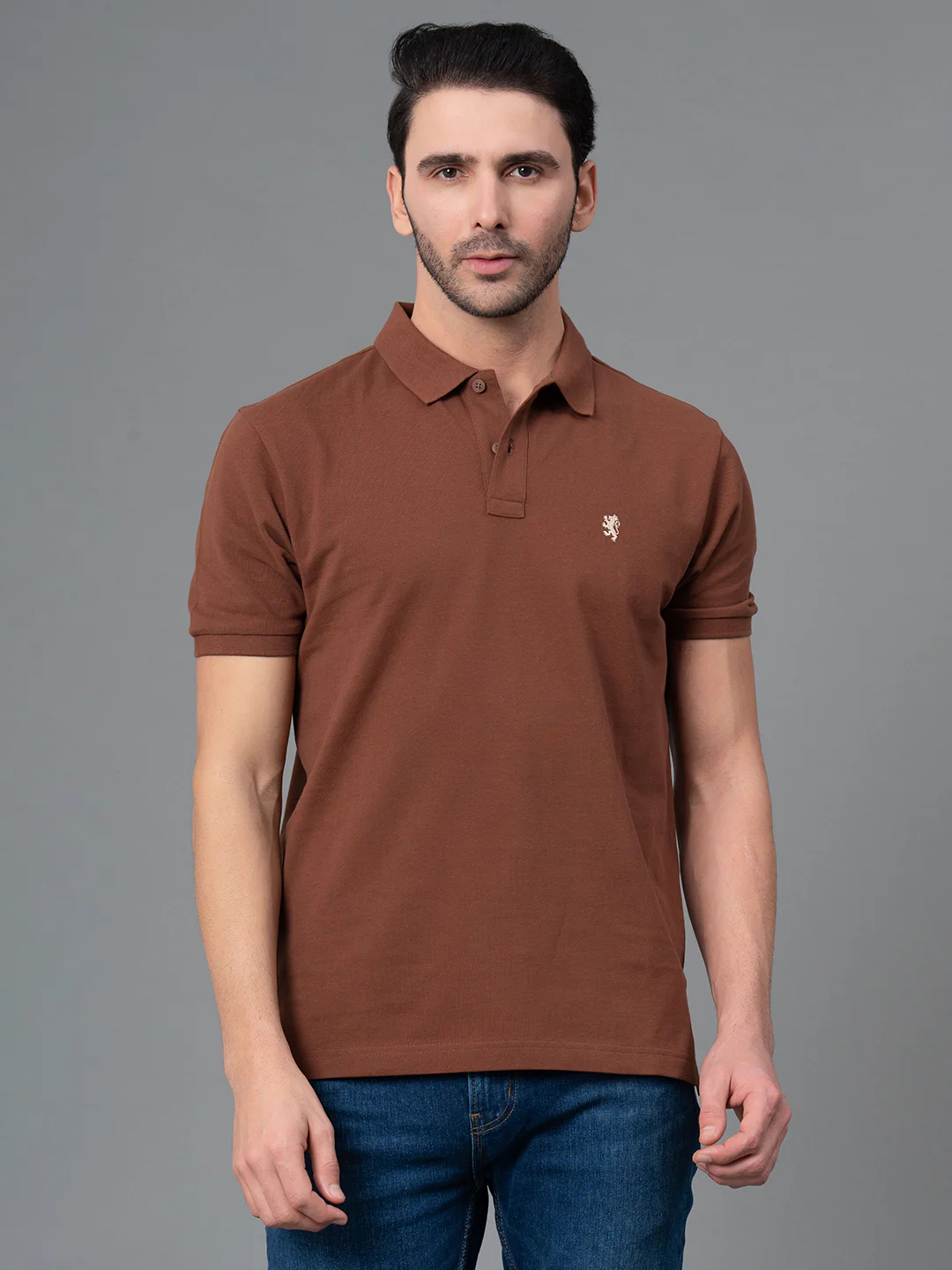 Solid Polo T-Shirt for Men