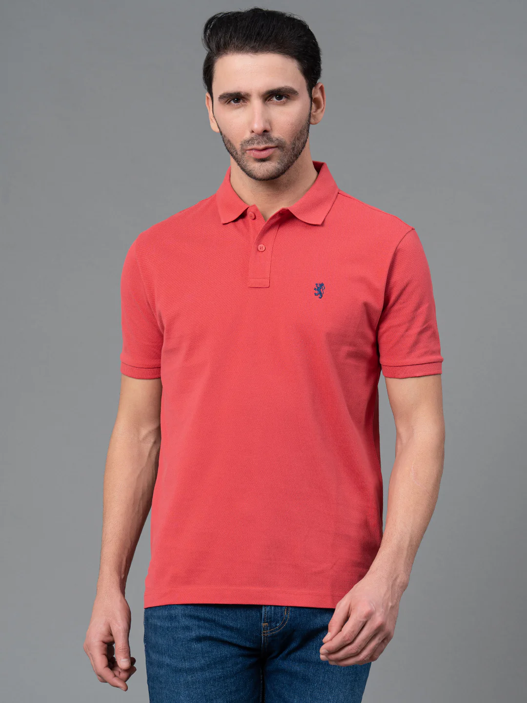 Solid Polo T-Shirt for Men